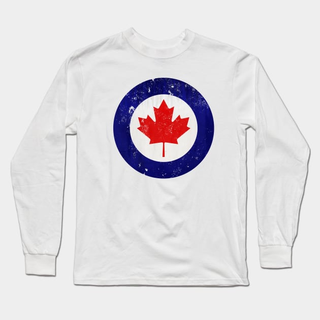 Canadian Air Force Long Sleeve T-Shirt by NEFAST_